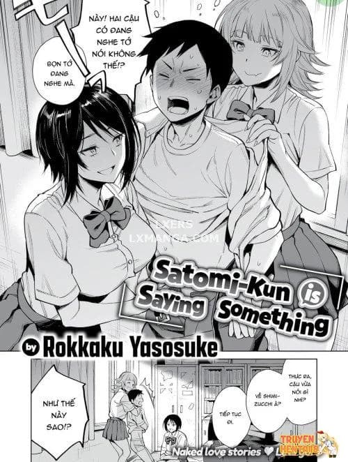 Satomi-kun Đang Muốn Nói Điều Gì Đó