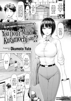 You Don't Mind, Kuramochi-san!?
